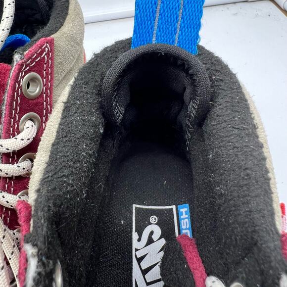 Vans Shoes Womens 6.5 SK8 HI Mte Red Hydroguard Winter Sneaker - Picture 8 of 9